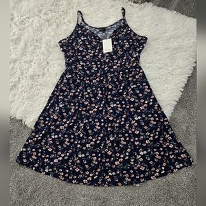 Muse Petite Floral Print Mini Dress. Size XLP. New.